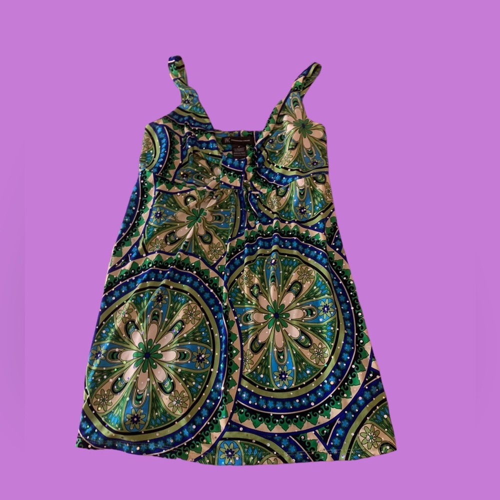 Inc international concepts
Size medium
Sequin y2k top